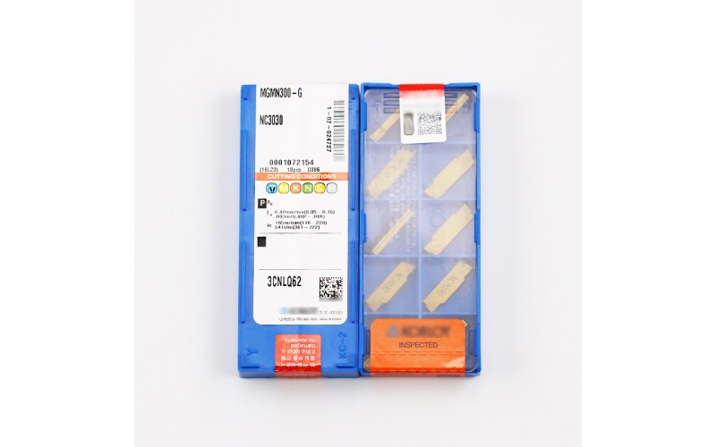 原裝槽刀片MGMN300-G NC3030加工鋼件